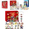 Рождественское смоляное украшение Super Mario с дисплеем на 24 отделения для дома, сада, мероприятий