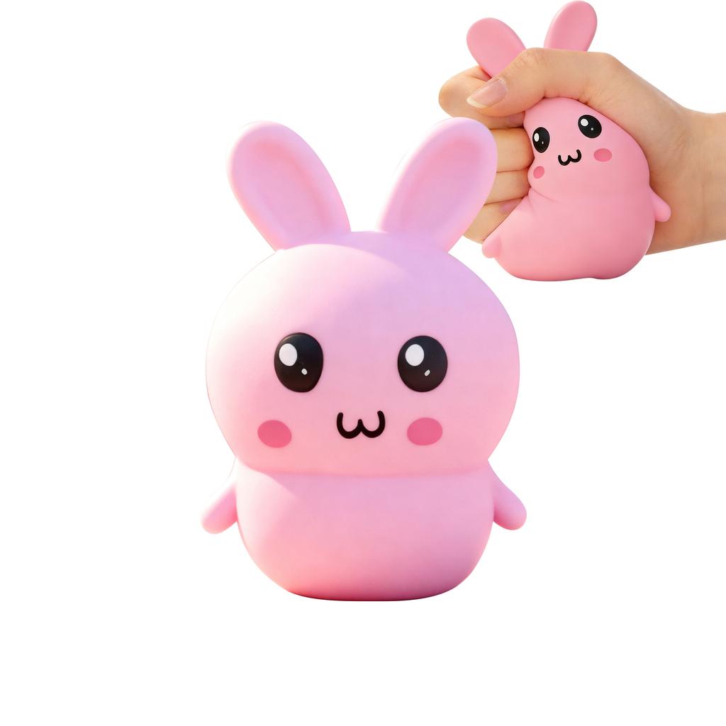 Rabbit Toy Soft Slow Rising Stress Toy for Adults and Kids Cute Animal Shaped Sensory Toy for Home Office School Decor