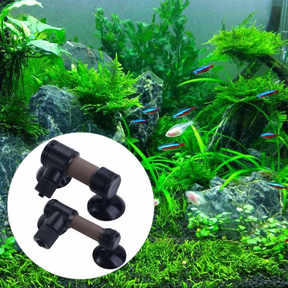 Carbon Plastic Atomizers Aquarium Refiner CO2 Diffuser Tessellator Atomizer Bubble Counter Air Oxygen Atomizer