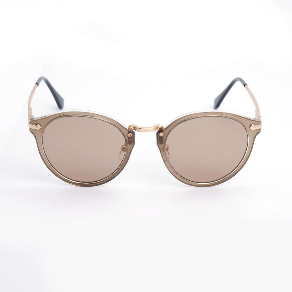 Поляризованные солнцезащитные очки Песочно-бежевые линзы Унисекс [Bunny Walk] BW-028 BW-0281C HC-BROWN Поп-ап