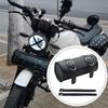 Motorcycle Tool Bag for Bikes Universal Easy Installation Handy PU Leather Cycling Accessory