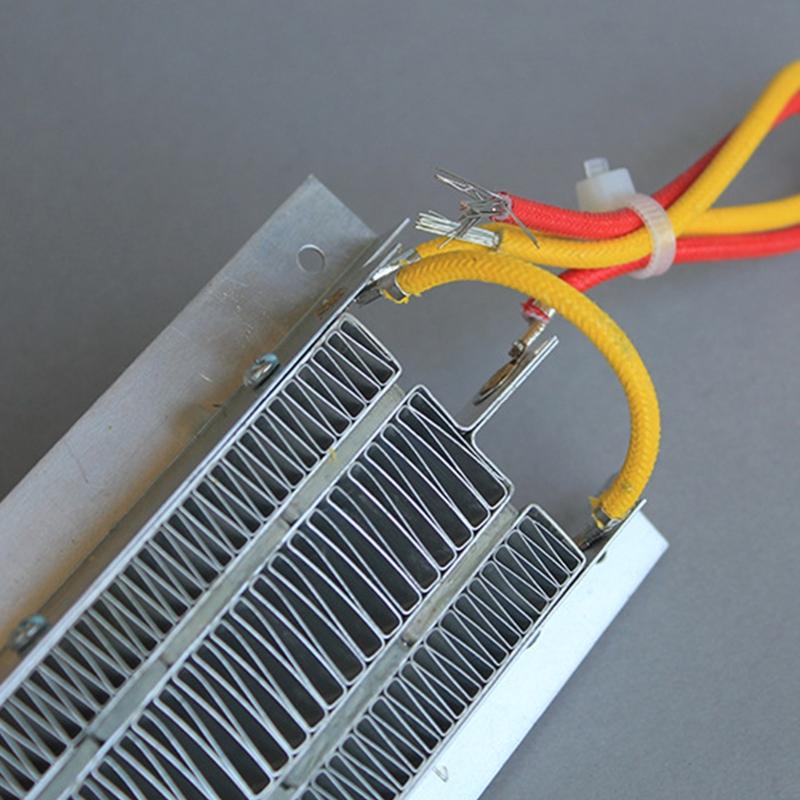 Керамический воздушный нагреватель PTC, 12 В, 400 Вт, изоляция, нагревательный элемент PTC, вентилятор, нагреватель, детали электрического нагревателя, влагостойкость