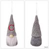 1PC Plush Dwarf Hanging Pendants Letter Embroidered Knitted Hat Faceless Doll Pendants