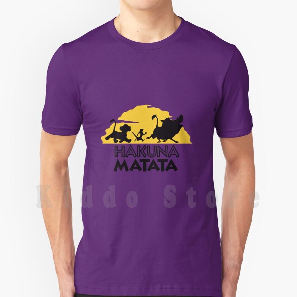 T Shirt Men Cotton Cotton S- No Worries Lion King Lion King Svg Simba Animal Kingdom It Means No Worries Simba The Lion King