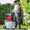 Einhell Broyeur de végétaux silencieux GC-RS 60 CB (2 800 W, cylindre de coupe, bac de 60L, interrupteur de sécurité intégré)