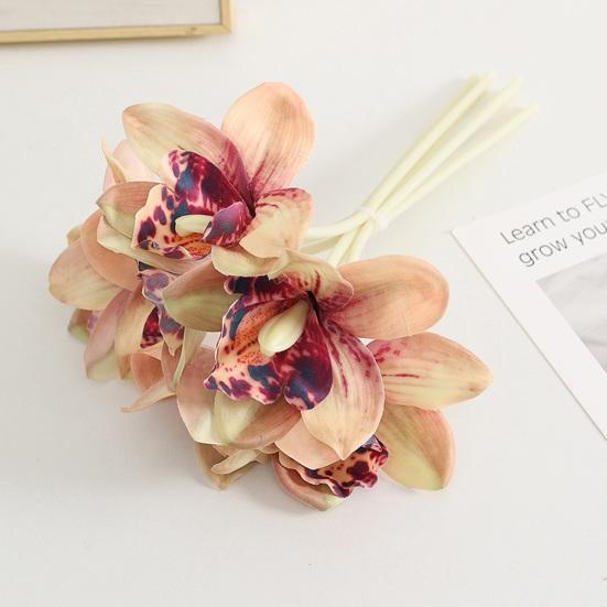 Практичный искусственный цветок, простой в уходе, легкий, декоративный.