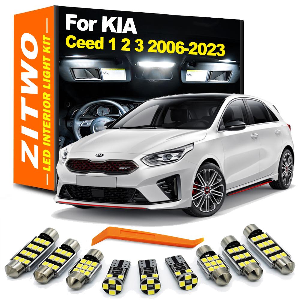 Для Kia SoARZITWO Комплект светодиодного освещения салона Для Kia Ceed Proceed Хэтчбек SW ED JD CD 1 2 3 MK1 MK2 MK3 2006 -2020 2021 2022 2023 Аксессуары