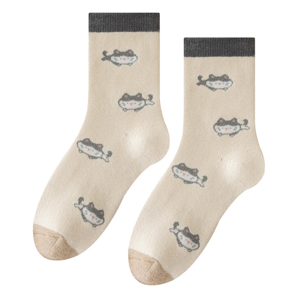 Петлевые носки для женщин, чтобы согреться осенью и зимой, не чувствуя себя громоздко. Утепленные носки для защиты от холода и тепла, универсальные женские носки