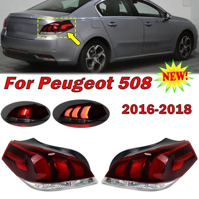 Автоаксессуары Для Peugeot 508 2016 2017 2018 Задний Фонарь Задний Бампер Стоп-Сигнал Предупреждающий Сигнал Торможения Корпус Заднего Фонаря Новый
