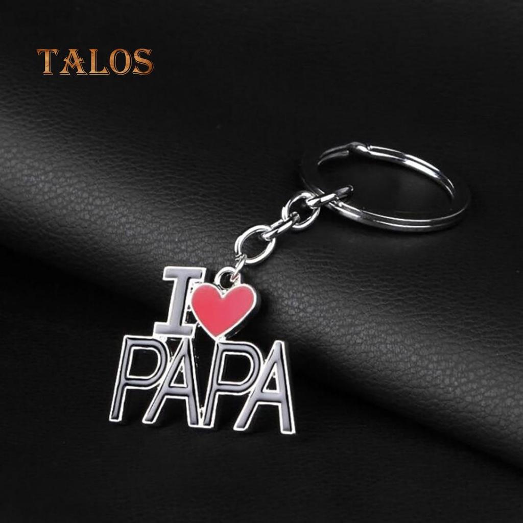 Брелки на день отца и день матери: Я люблю Маму / Папу