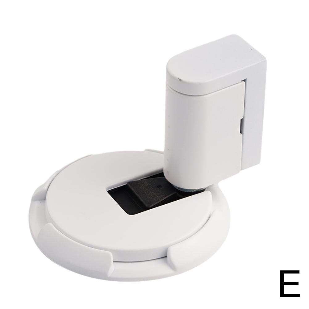 Heavy Duty Magnetic Door Stopper No Drill Windproof Punch-Free Silent Floor Stop for Bottom of Door Mechanical