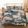 Camouflage Bedding Set Boy Teen Kids Abstract Duvet Cover with Pillowcase King Queen Twin Size Polyester Comforter Cover 2/3Pcs