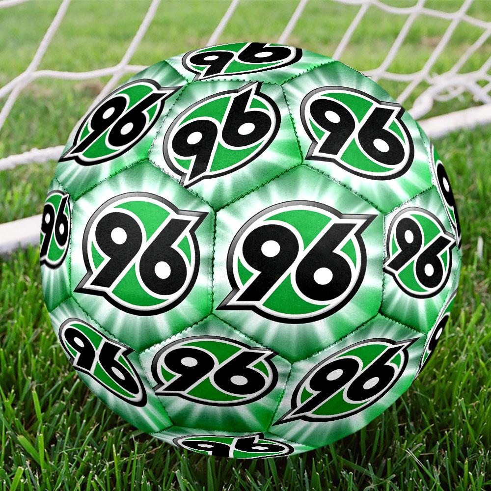 Hannover 96 Football Print Size 5 Soccer Ball, Standard Match Football for Sports Game and Team Practice, Ideal Gift for Soccer Fans