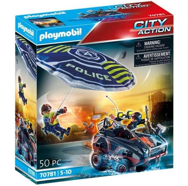 Конструктор пластиковый Playmobil 70781 City Action Spadochron Policyjny