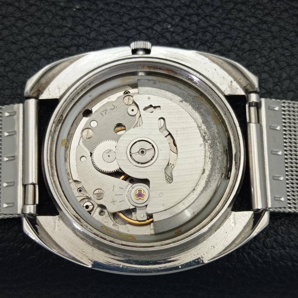 Б/У винтажные мужские часы SEIKO AUTOMATIC 7005A JAPAN с датой и белым циферблатом a433804-2