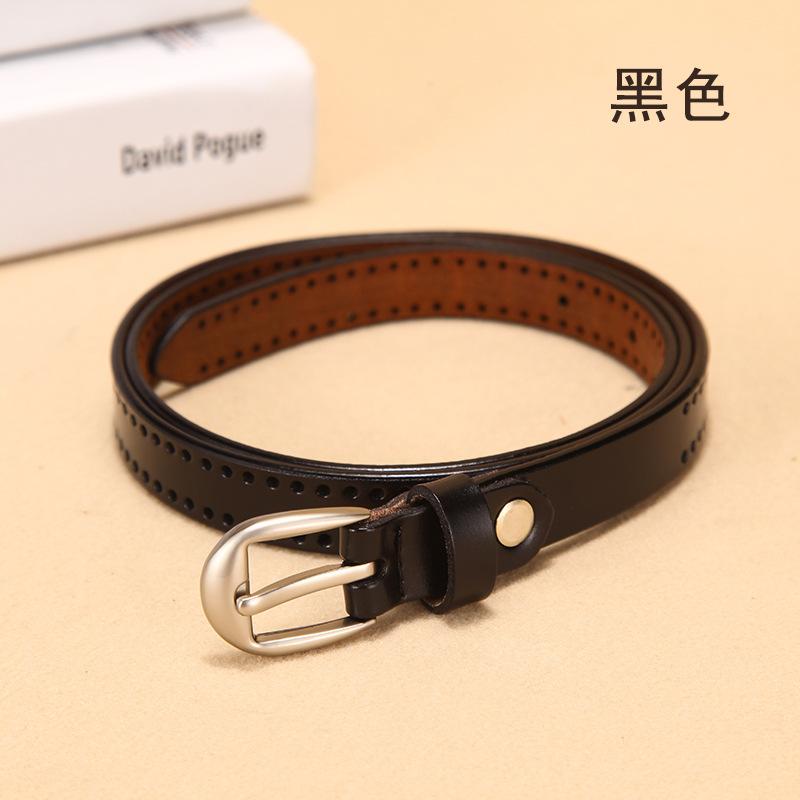 Ремень Женский Кожаный Ремень Женский, Тонкий Ремень Декоративный Кожаный Маленький Ремень Женский