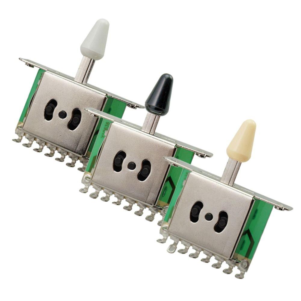 3/5 Way Guitar 3 Way Pickup ABS Knob Guitar Pickup Switches Guitarra Part Accessories