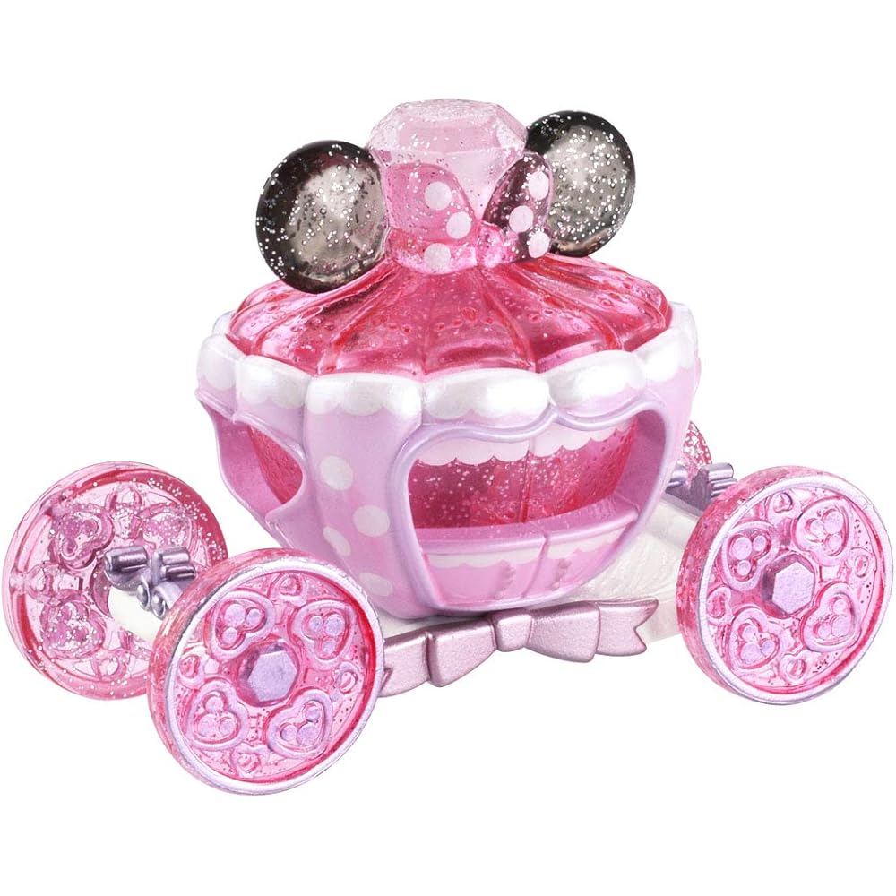 Tomica Disney Motors Jewelry Way Potiron Minnie Mouse Toy Car with Detailed Design and Collectible Features
