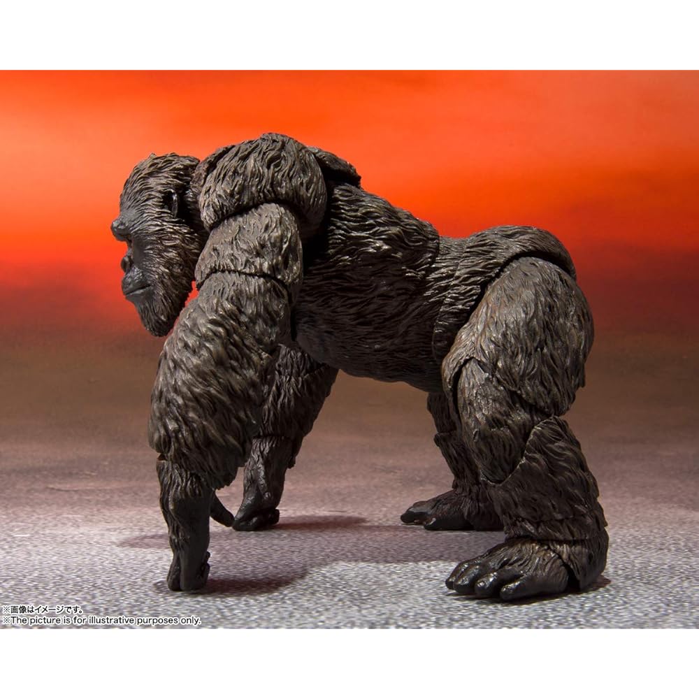 НАРОДЫ ТАМАШИИ SH. MonsterArts Конг из Годзилла против. Кинг 2021 145 мм ПВХ АБС Окрашенная Фигурка Действия