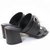 Excellent HERMES Sandals cute Purchased in 2025 Glennan Metal Leather black  Used