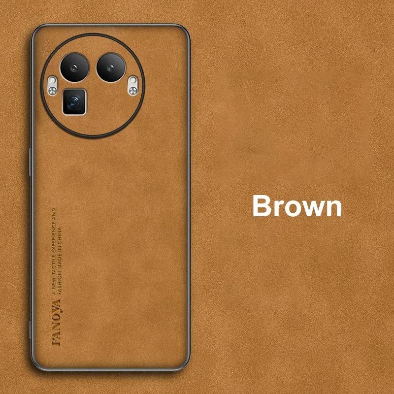 EUCAGR Для Realme GT8 Pro Чехол из ПУ кожи для телефона Для Realme GT 8 RealmeGT8 5G Задняя крышка Силиконовый Ударопрочный Полная защита