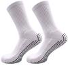 5 Pairs Men's Sweat Absorbent Breathable Solid Colour Non-slip Dot Rubber Shock Absorbent Wear-resistant Towel Bottom Sports Socks