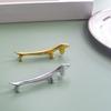 2PCS Dog Shape Dachshund Dog Chopstick Holder Zinc Zinc Zinc Alloy Cutlery Rest  Dinner Table Supplies