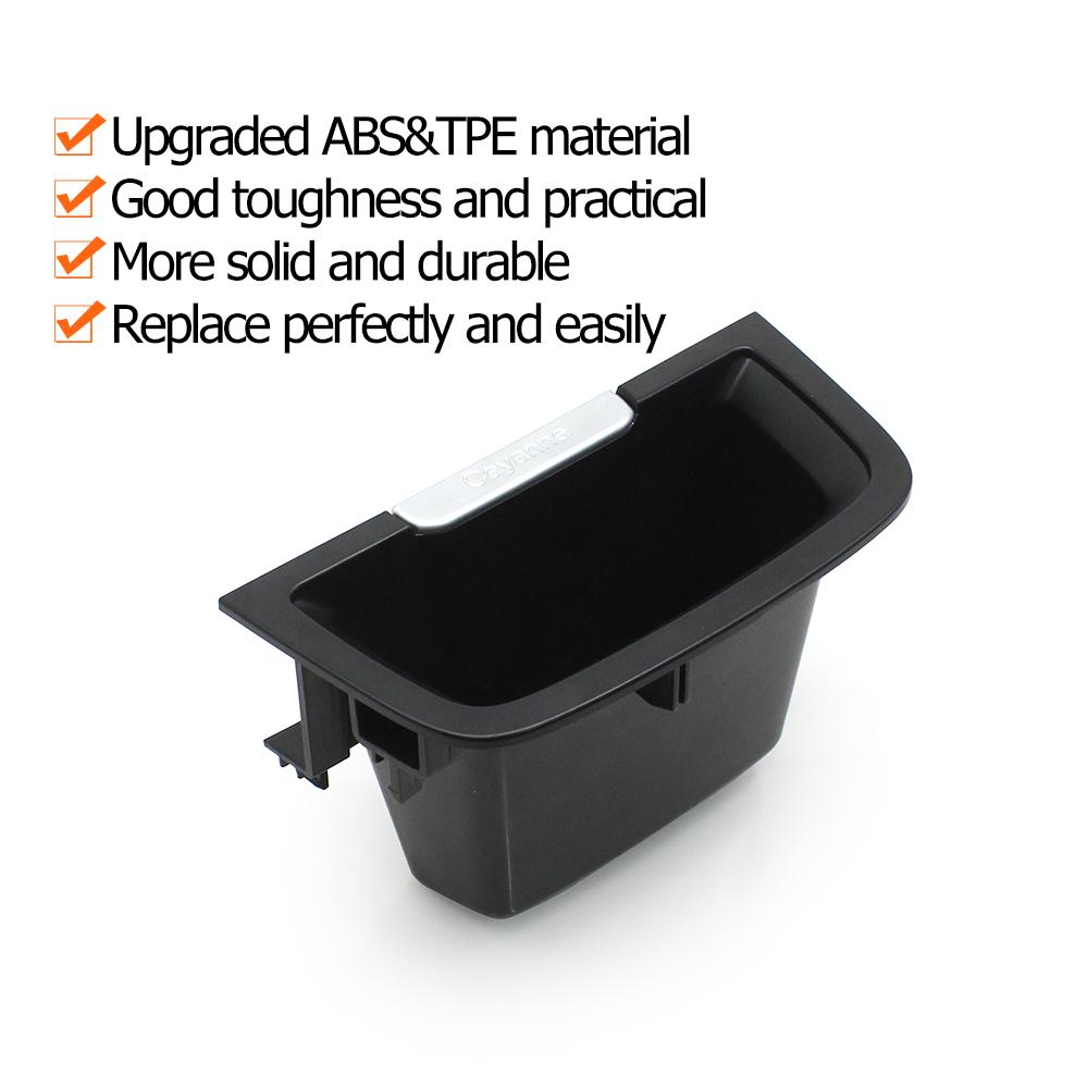 Car Center Console Storage Box Cover Modified Storage Tray Box Replacement For Porsche Cayenne 9Y0 9YA 2018-2023 9Y0864051