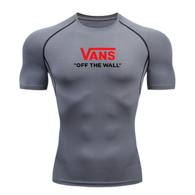 Men's Compression Fitness Sports T-Shirt Breathable Stretchy