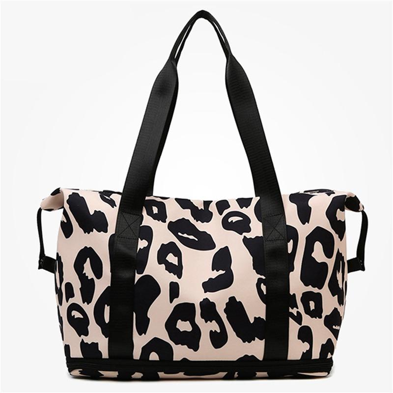 Дорожная сумка для коротких поездок, для деловых поездок, большая вместительная сумка для багажа, посадочная сумка с коровьим принтом, легкая простая сумка для проживания