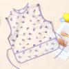 Waterproof Baby Feeding Bib Sleeveless Design Infant Food Bib Kids Smock Bib  For Infant Boys