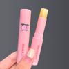 1PC Natural Peach Lip Balm Long-lasting Moisturizing Lipstick Temperature Change Color Lipstick Anti-drying Hydration Lip Care