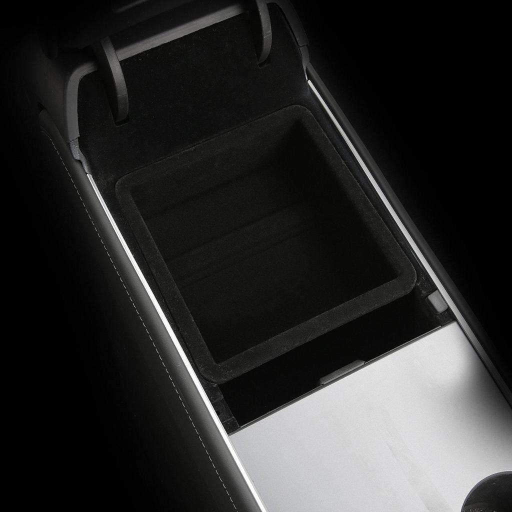 Применимый органайзер-лоток на подлокотник для центральной консоли Tesla Model Y/YL