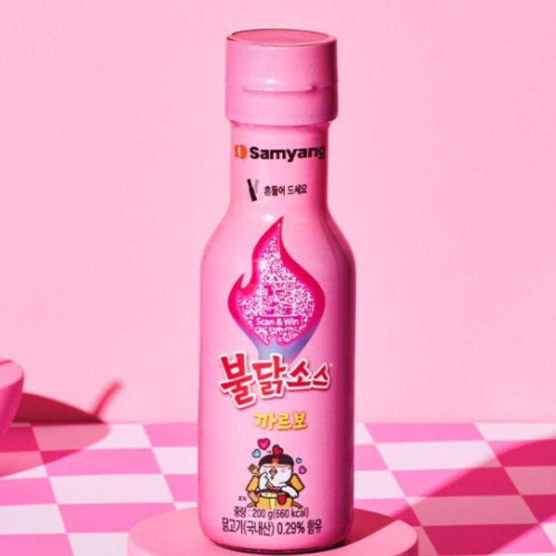 Samyang Carbo Buldak Hot Chicken Flavor Sauce Creamy Korean Spicy Sauce 200g 1ea/2ea