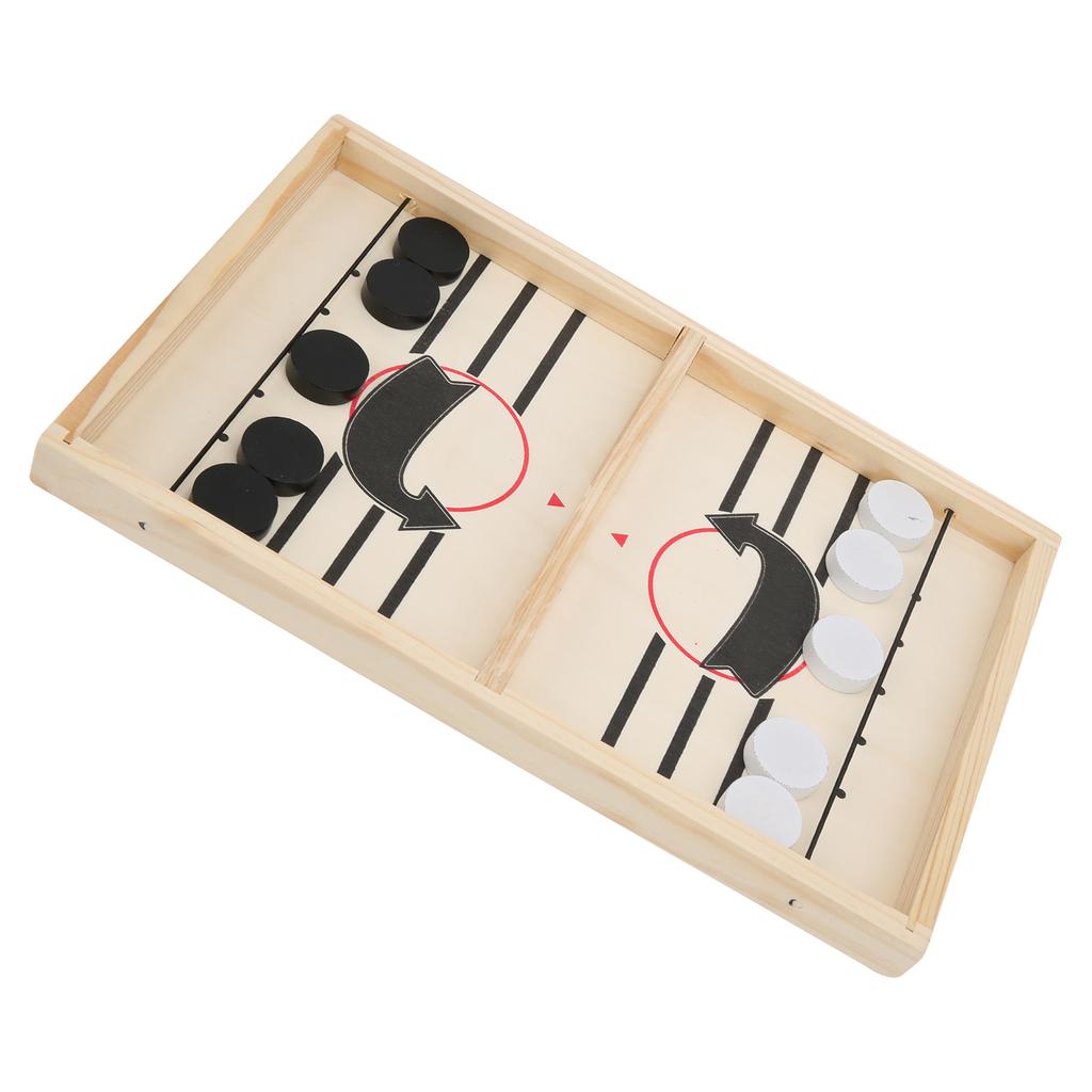 Medium Size Wooden Table Hockey Board Game ParentChild Interactive Desktop Battle Chess Toy