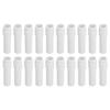 20pcs 4 Inch Candle Covers Sleeves Simulation Wax Drop E12 Candle Light Socket Covers for Chandelier