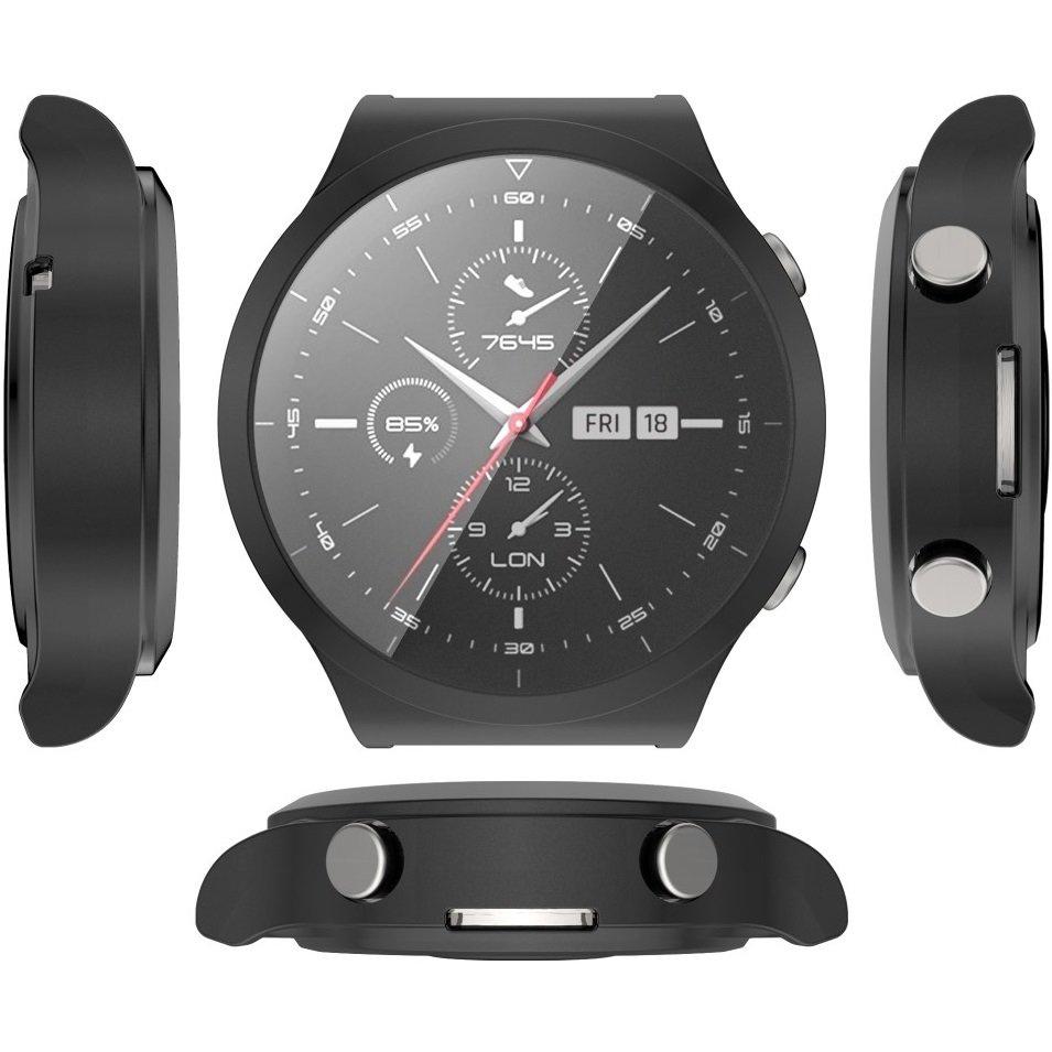 2in1 Case with Screen Protector for Huawei Watch GT 2 PRO, Black