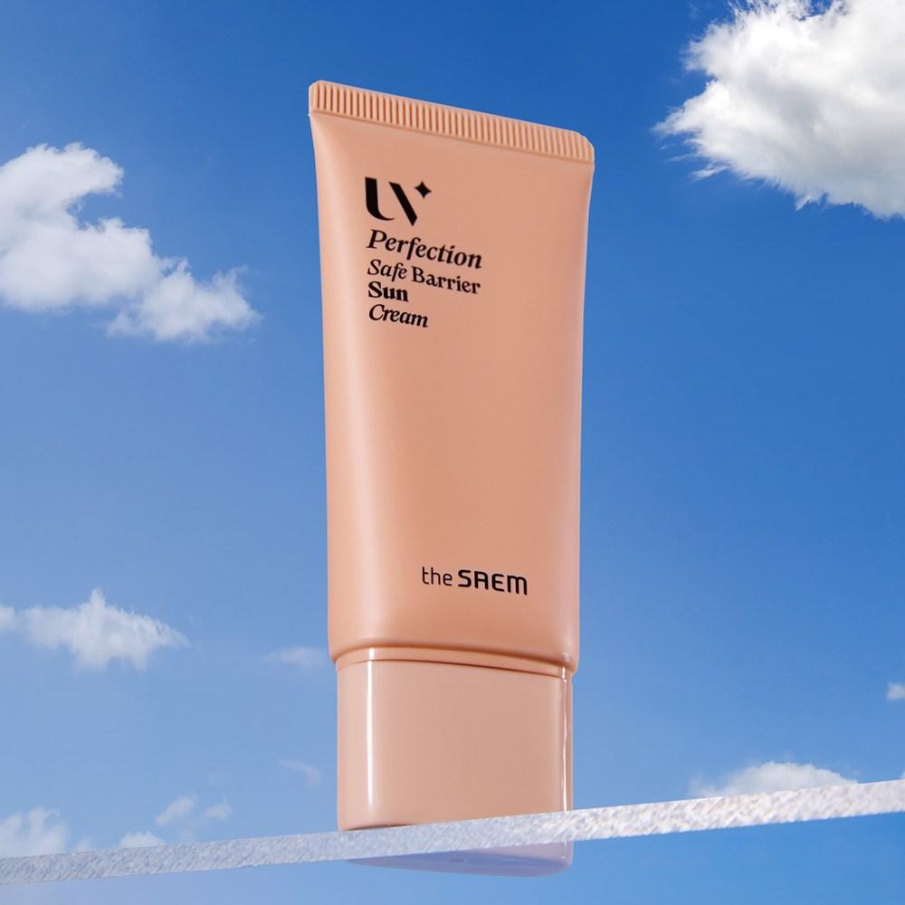 The Saem Солнцезащитный крем UV Perfection Safe Barrier, специальный набор 100 мл, 50 мл, 1 набор