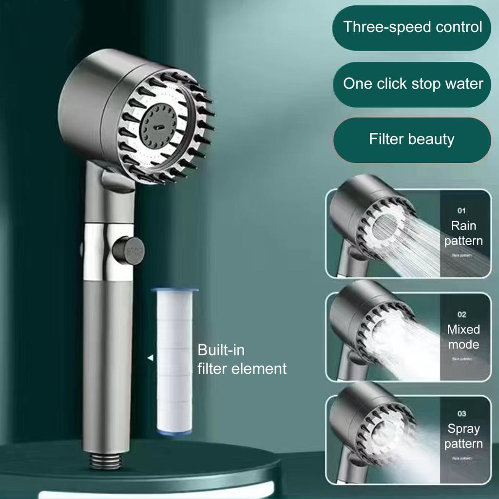 Yousheng 1 комплект душевой головки с фильтрованным душем, ручной усовершенствованный фильтрующий душ с распылителем