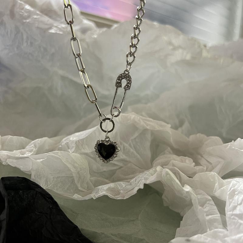 Кулон с хрусталем и опалом, ожерелье из жидкого металла для женщин, цепочка на ключицы, геометрическое нерегулярное винтажное колье Y2K, ювелирные аксессуары