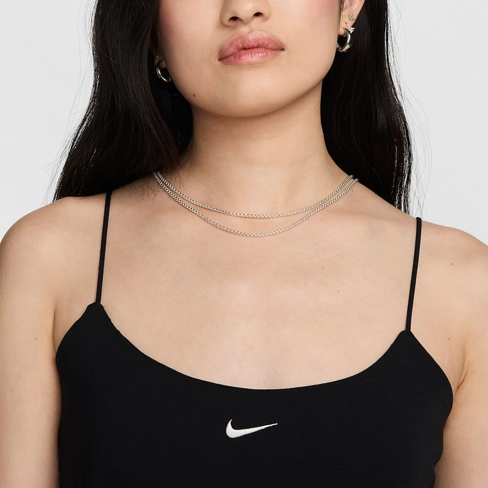 Nike Топ на тонких бретелях с принтом логотипа FN3686-010
