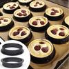 Household DIY Tart Ring 1Pcs Non Stick Perforated Baking Mold for Pie Mousse Cake Kitchen Baking Supplies