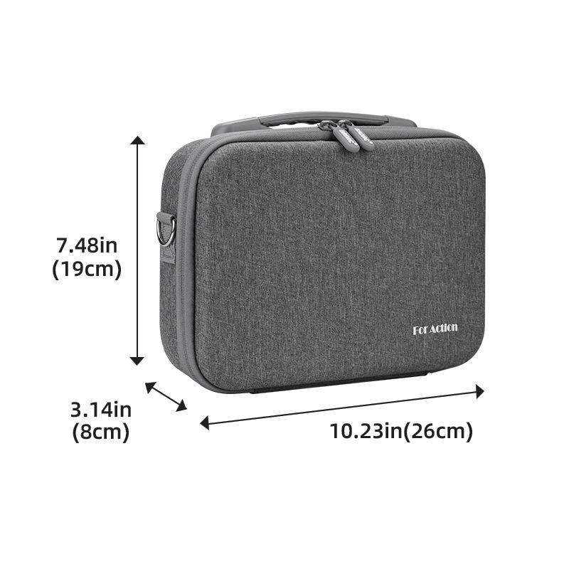 Applicable to DJI Action 5Pro storage bag, sports camera shoulder messenger bag, portable portable box accessories