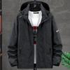New Spring Jacket Men's Detachable Hat Outdoor Casual Jacket Men's Windproof Waterproof Fashion Trend Top