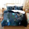 Anime Game Bridge Spirits Kena Bedding Collection Duvet Cover Bed Collection Quilt Cover Pillowcase Comforter King Queen Size Boys Adult