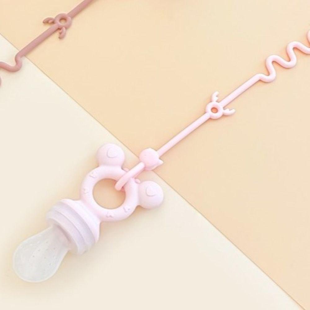 Держатель для соски-пустышки в виде оленя, силиконовые детские игрушки для прорезывания зубов, ремни, цепочка для детской соски-пустышки для детей