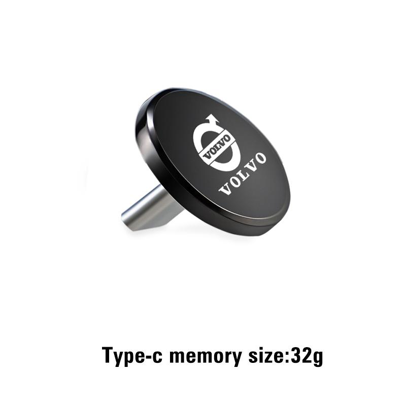 USB-накопитель большой емкости в виде значка автомобиля Автоаксессуары Для Volvo Xc60 Xc90 V40 V60 S60 V50 V90 S80 C40 XC40 V70 XC70 C30 C70 Rdesign