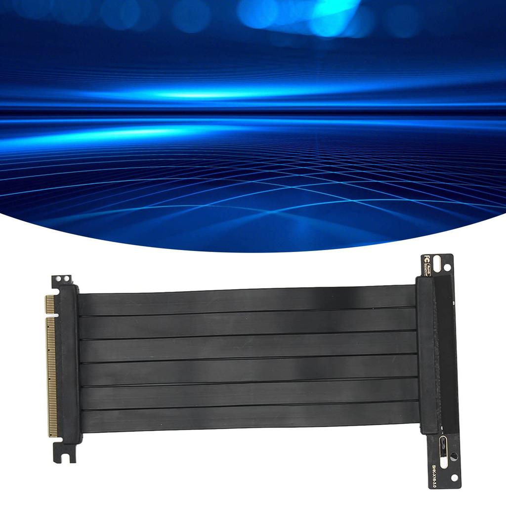 Гибкий удлинительный кабель PCIE 3.0, 90°, для PCI Express 3.0, поддержка X16 X8 X4 X1 (для графических карт ПК) (20см)