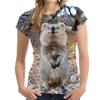 Women T-shirt Koala 3D Print Tees Animal Woman Men Fashion Streetwear Short Sleeve Harajuku Female T Shirts Oversized Y2k Tops