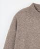 NODU Mock Neck Half Turtleneck Knit [Beige]